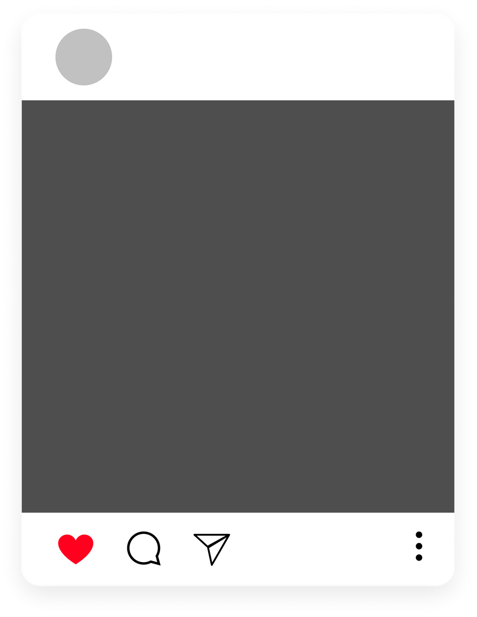 instagram post frame